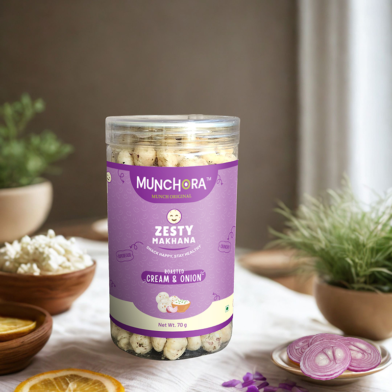 Cream Onion Flavour Makhana
